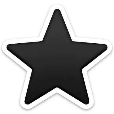 black star sticker