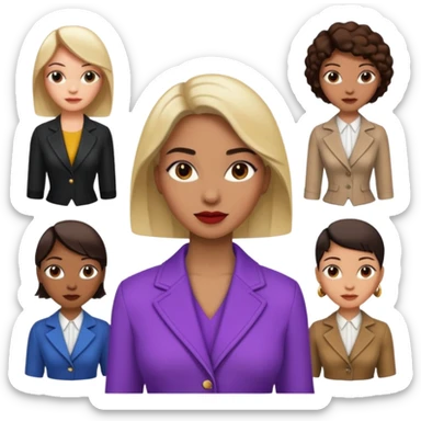 Indumentaria femenina sticker