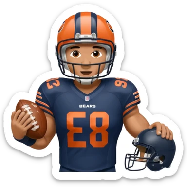 Chicago bears sticker