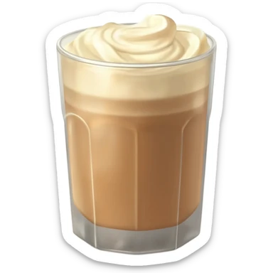Churro latte sticker