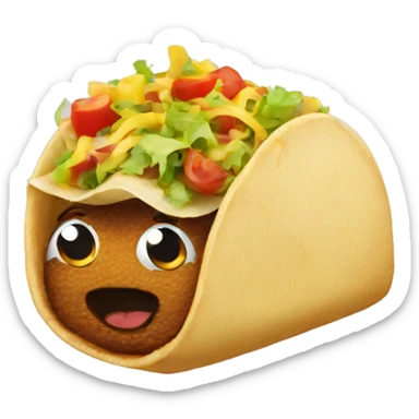 Taco sticker