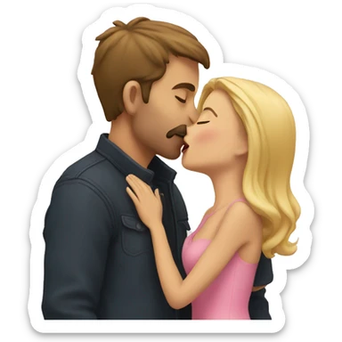Me kissing sticker