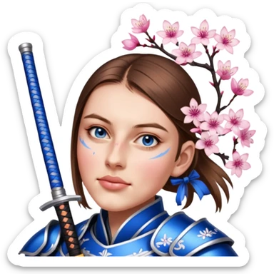 Samurai Warrior sticker