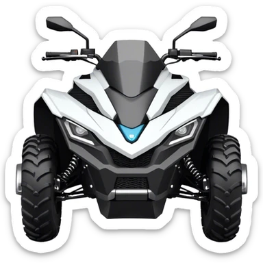 cf moto cforce 1000 a front sticker