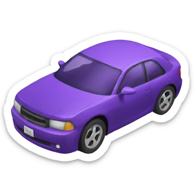 purple sticker