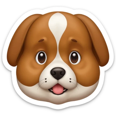 Dog embarrassing  sticker