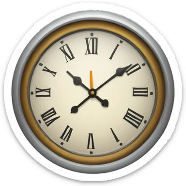 clock without the inside sticker