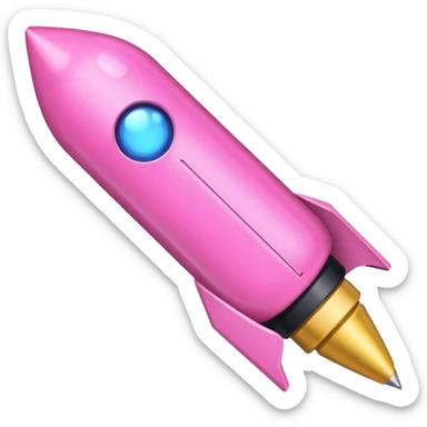 pink bullet point sticker