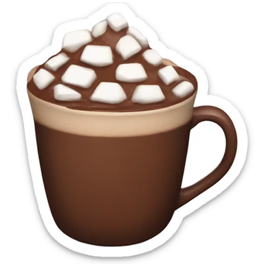 Hot chocolate  sticker