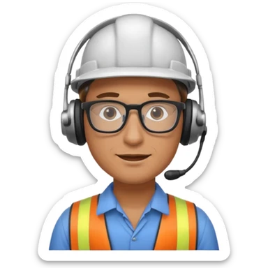 Hot engineer sticker