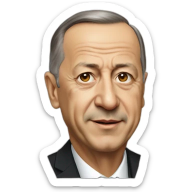 Recep tayip erdogan sticker
