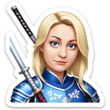 Samurai Warrior sticker