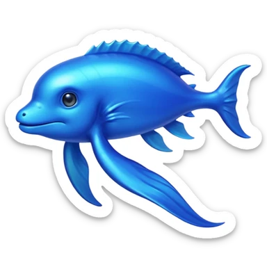 Sea animal blue glaucus sticker