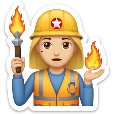 Je veux un emoji représentant Hitler il porte une moustache très carré de plus il a le bras en lair au niveau du nez visant le ciel sticker