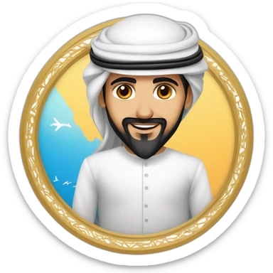 Hamdan bin Mohammed bin Rashid sticker