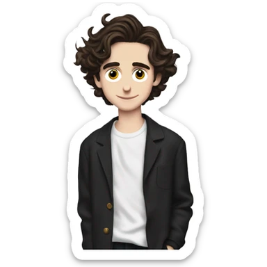 Timothee Chalamet sticker