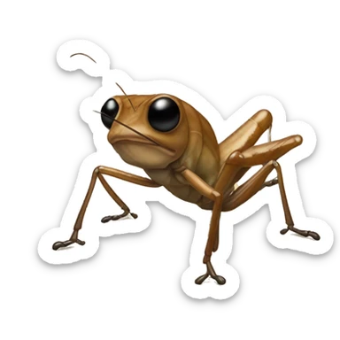 Cricket Coqui - coqui grillo - Puerto Rican Caribbean  sticker