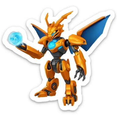 Medabot-Charizard-Bionicle-Digimon-Mecha sticker
