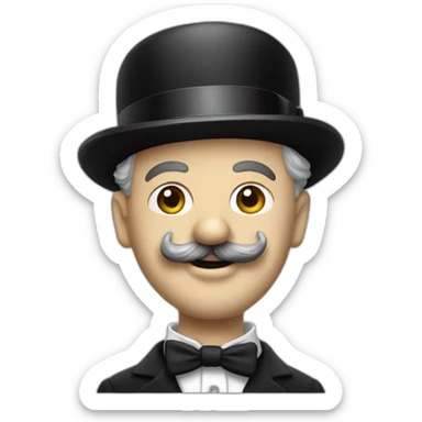 Charlie chaplin dictateur sticker