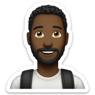 Accurate portrait of my boyfriend sticker