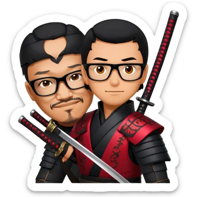 Katana Master sticker