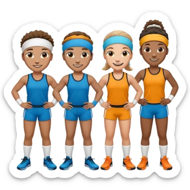 Wacky Warm-Up Day Show off your craziest pre-game look: wild socks, headbands, sweatbands, and practice gear. sticker