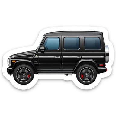 black g wagon sticker