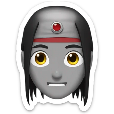 Itachi uchia with sarigan sticker