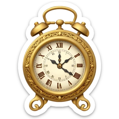 clock it finger tap sticker