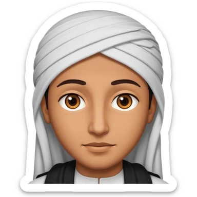 Arabic person sticker