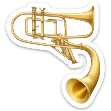 bing crosby king trombone sticker