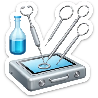 ocupational medicine instruments  sticker