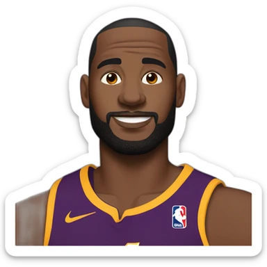 Le bron jammes sticker