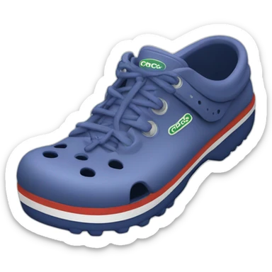 crocs shoe sticker