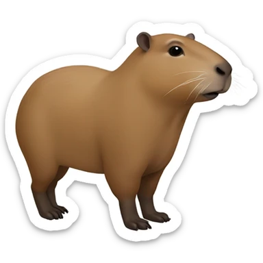 capybara sticker