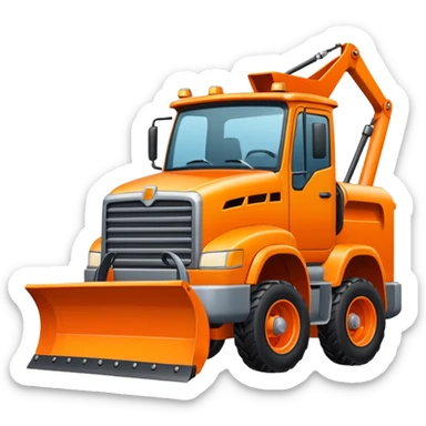 snow plow sticker