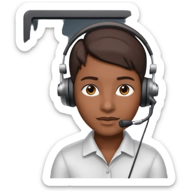 teleprompter operator from News channel sticker