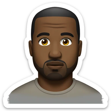 kanye west sticker