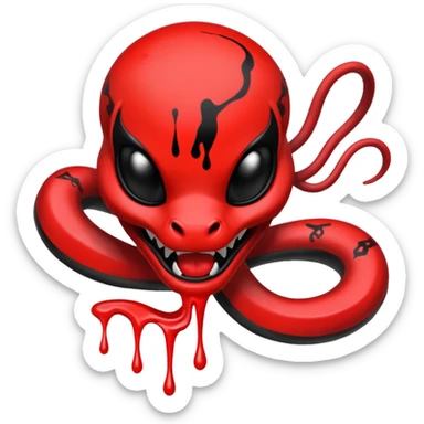  i want text "'Lil Viper Mad"  sticker