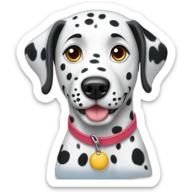dalmatian sticker