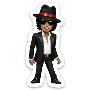 Michael Jackson sticker