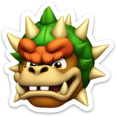 Bowser  sticker