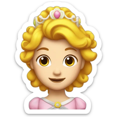 Princess Daisy sticker