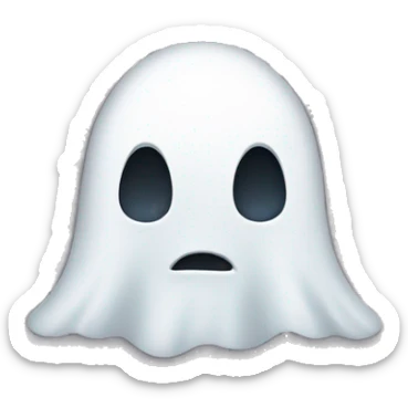  represents an actual ghost, and by extension, anything paranormal sticker