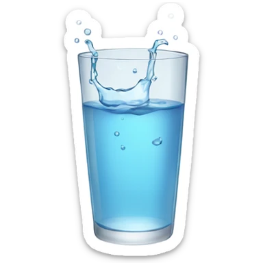 Glass of Water sticker