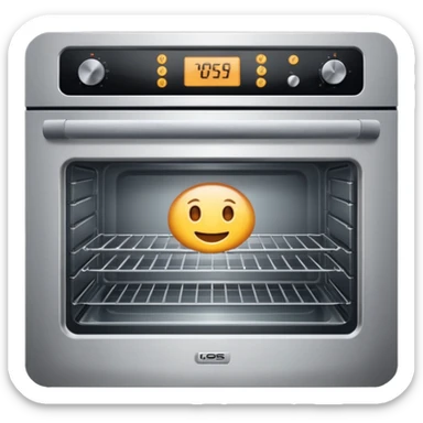Oven sticker