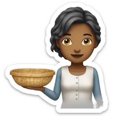 Fille bien habillé  sticker