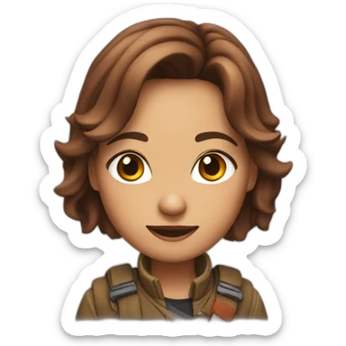 amanda the aventure sticker