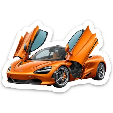 McLaren 720S best view  sticker