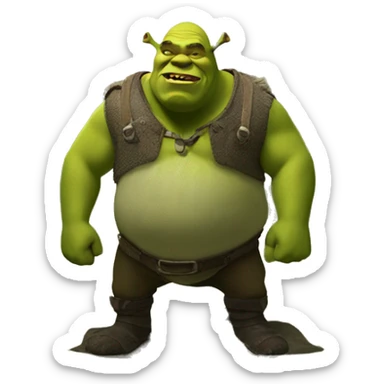 Shrek's Swamp sticker